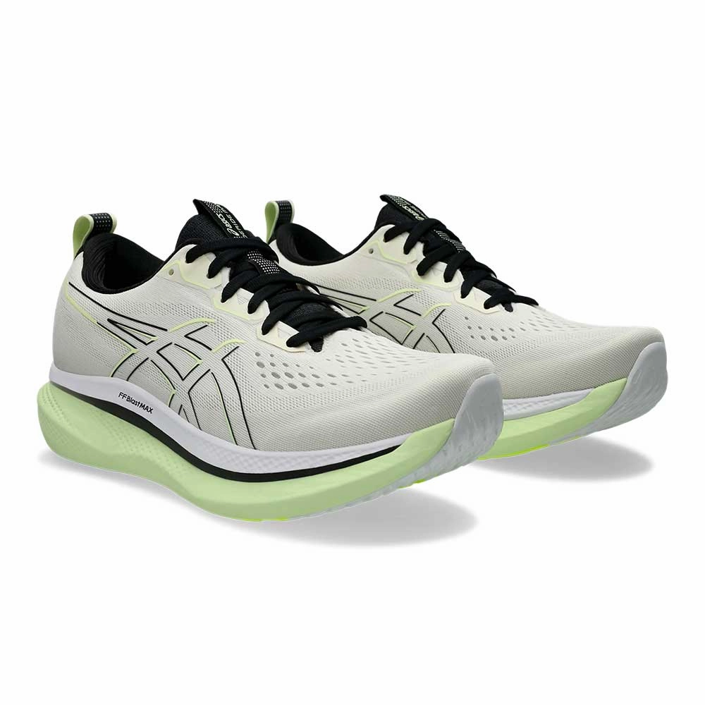 Men's GlideRide Max Running Shoe - Birch/Black - Regular (D) Best Asics Shoes For Daily Running