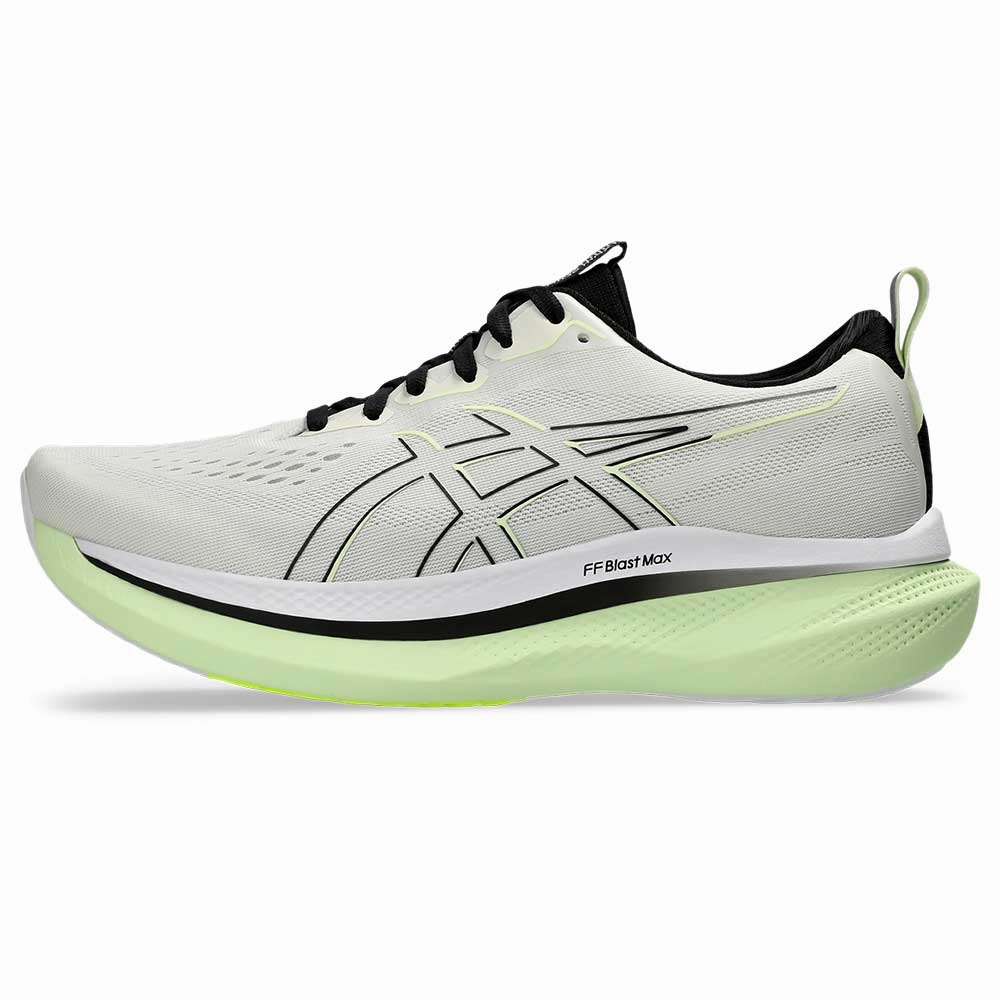 Asics Kayano Running Shoes Men's GlideRide Max Running Shoe - Birch/Black - Regular (D)