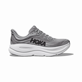 Men's Hoka Bondi 9 2E Width Galactic Grey Stellar Grey Shoes St Augustine