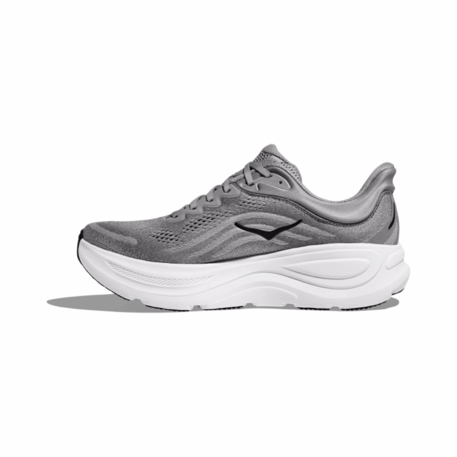 Men's Hoka Bondi 9 2E Width Galactic Grey Stellar Grey Shoes At Tanger Outlet