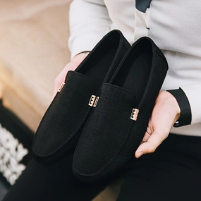 Men's Lightweight Shoes For Travel | Black Grey Or Cream Color Classic All Terrain Clog Casual Shoes