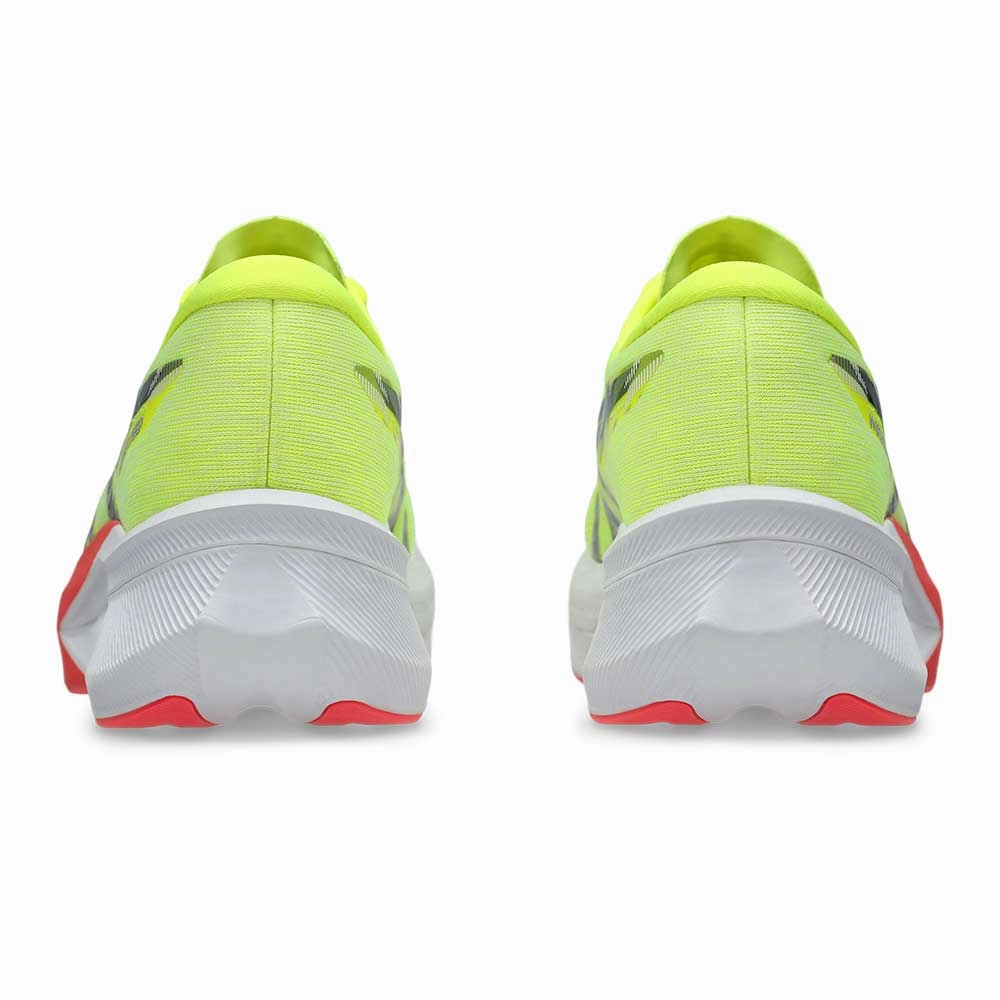 Multi Colored Asics Tennis Shoes Men's Magic Speed 4 Running Shoe - Safety Yellow/Black - Regular (D)