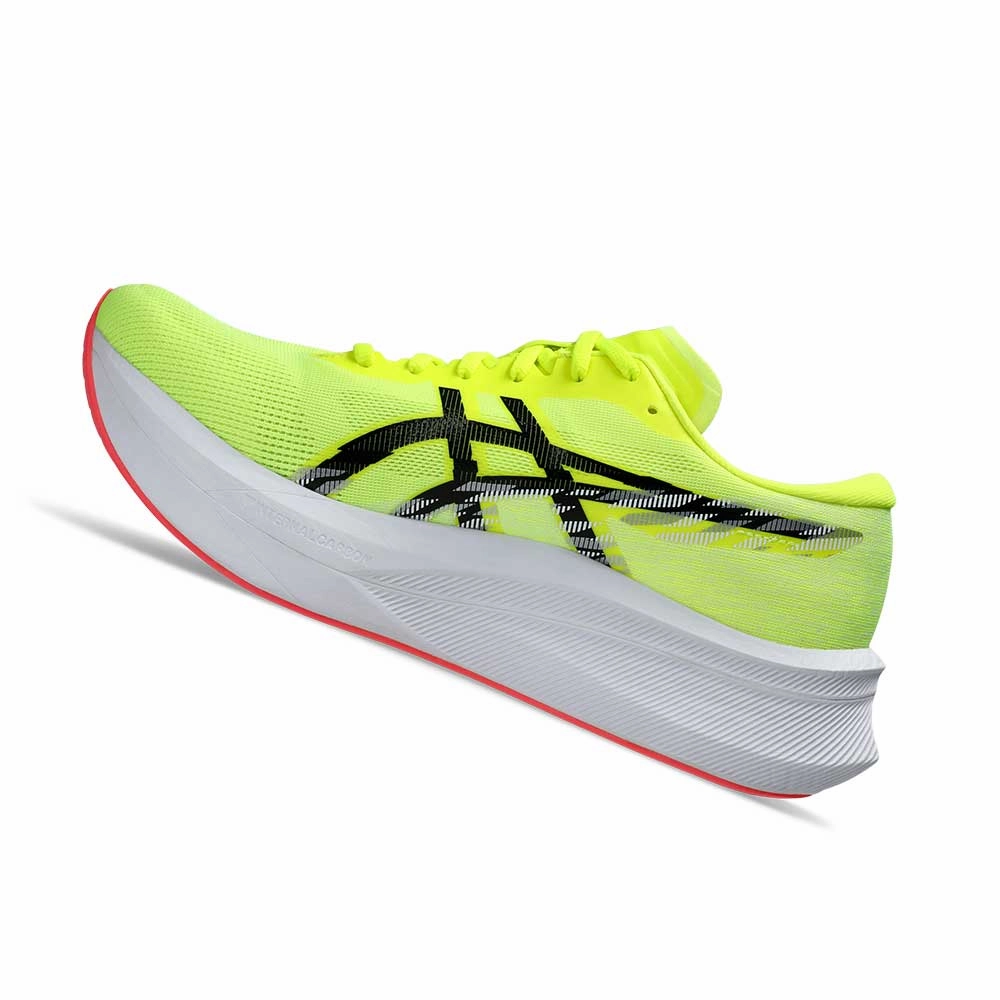 Men's Magic Speed 4 Running Shoe - Safety Yellow/Black - Regular (D) Onitsuka Tiger By Asics Shoes