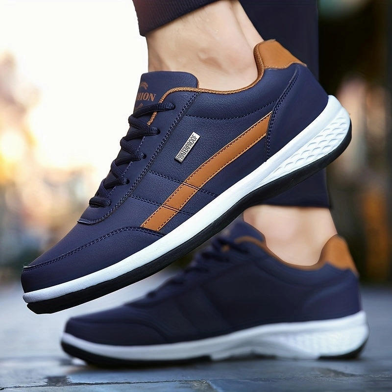 Men's  Running Shoes | Comfy Non Slip Lace Up Casual Sneakers Wearing Wrestling Shoes Casually