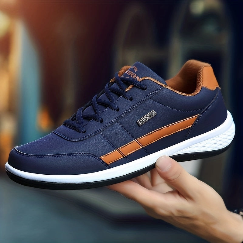 Hiking Shoes Casual Wear Men's  Running Shoes | Comfy Non Slip Lace Up Casual Sneakers