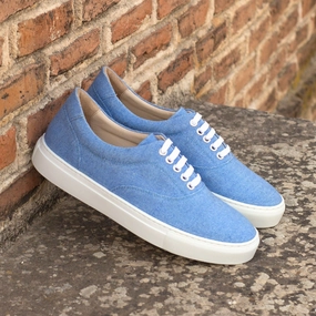 Men's Top Sider Sneakers Wide Plus Size Blue 4199 Pull-on / Slip-on Casual Shoes