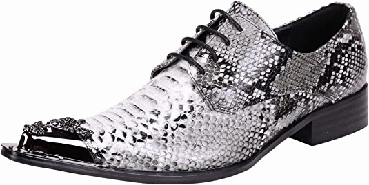 Kate Middleton Boots Men's Western Derby Metal Dragon Tip