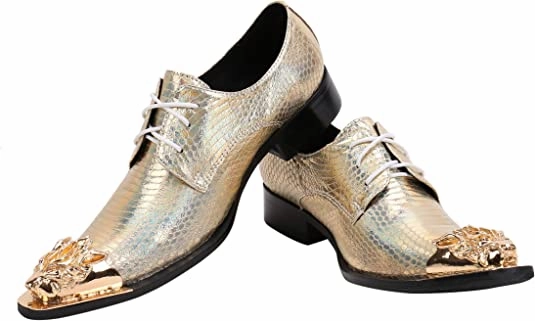 Wheat Boots Men's Western Derby Metal Dragon Tip