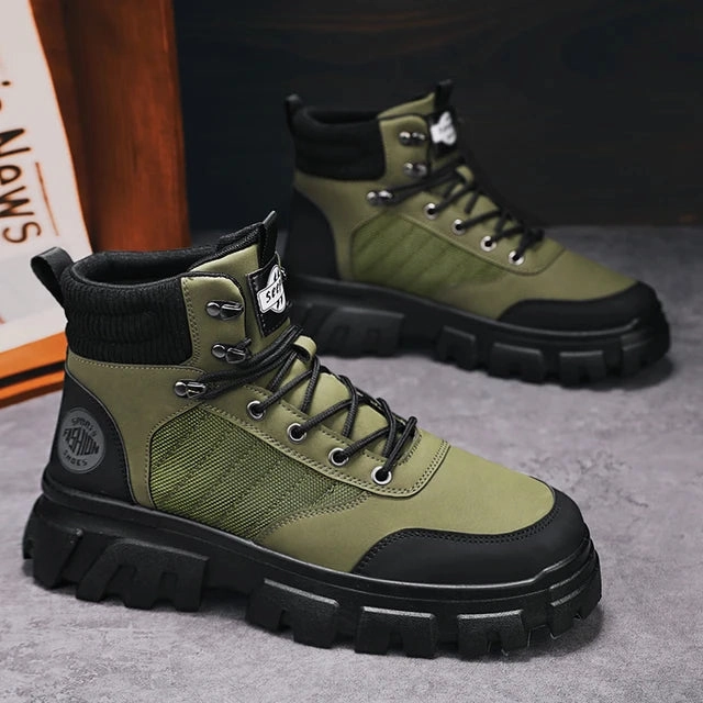Mens Boots Shoes Tactical Military Combat Vessi Boots