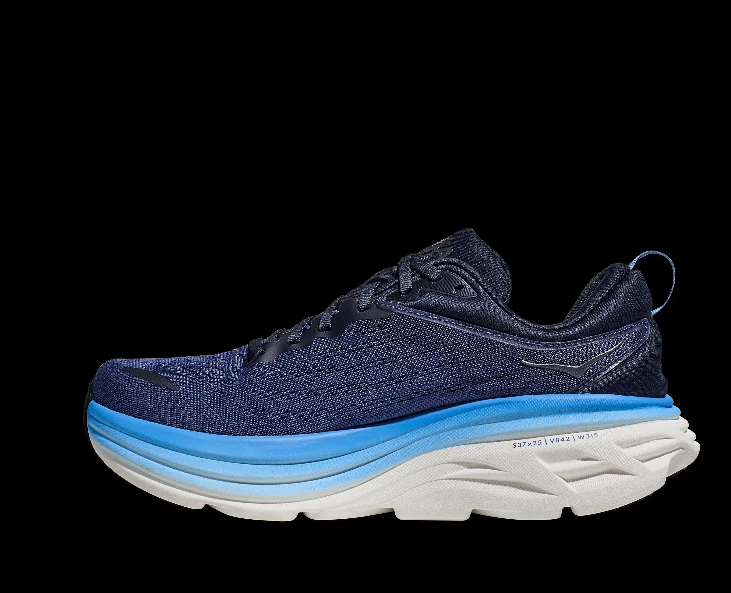 Mens Hoka Bondi 8  Ultra-Cushioned for a Smooth, Balanced Ride Famous Footwear