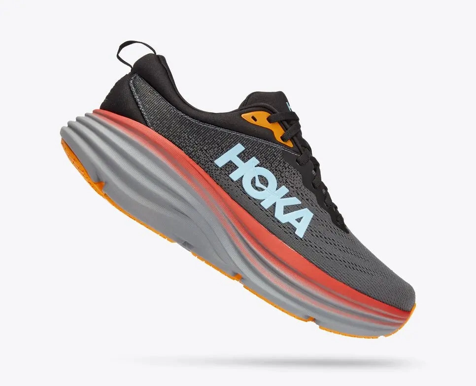 Best Shoes For Basketball Mens Hoka Bondi 8  Ultra-Cushioned for a Smooth, Balanced Ride
