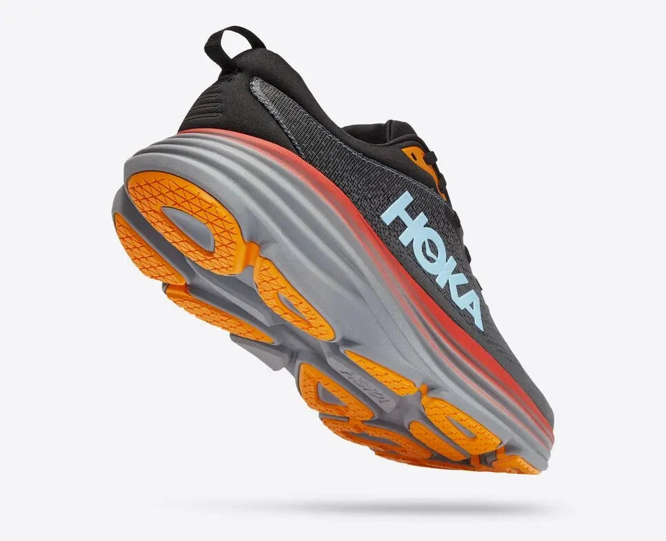 Light Mens Hoka Bondi 8  Ultra-Cushioned for a Smooth, Balanced Ride