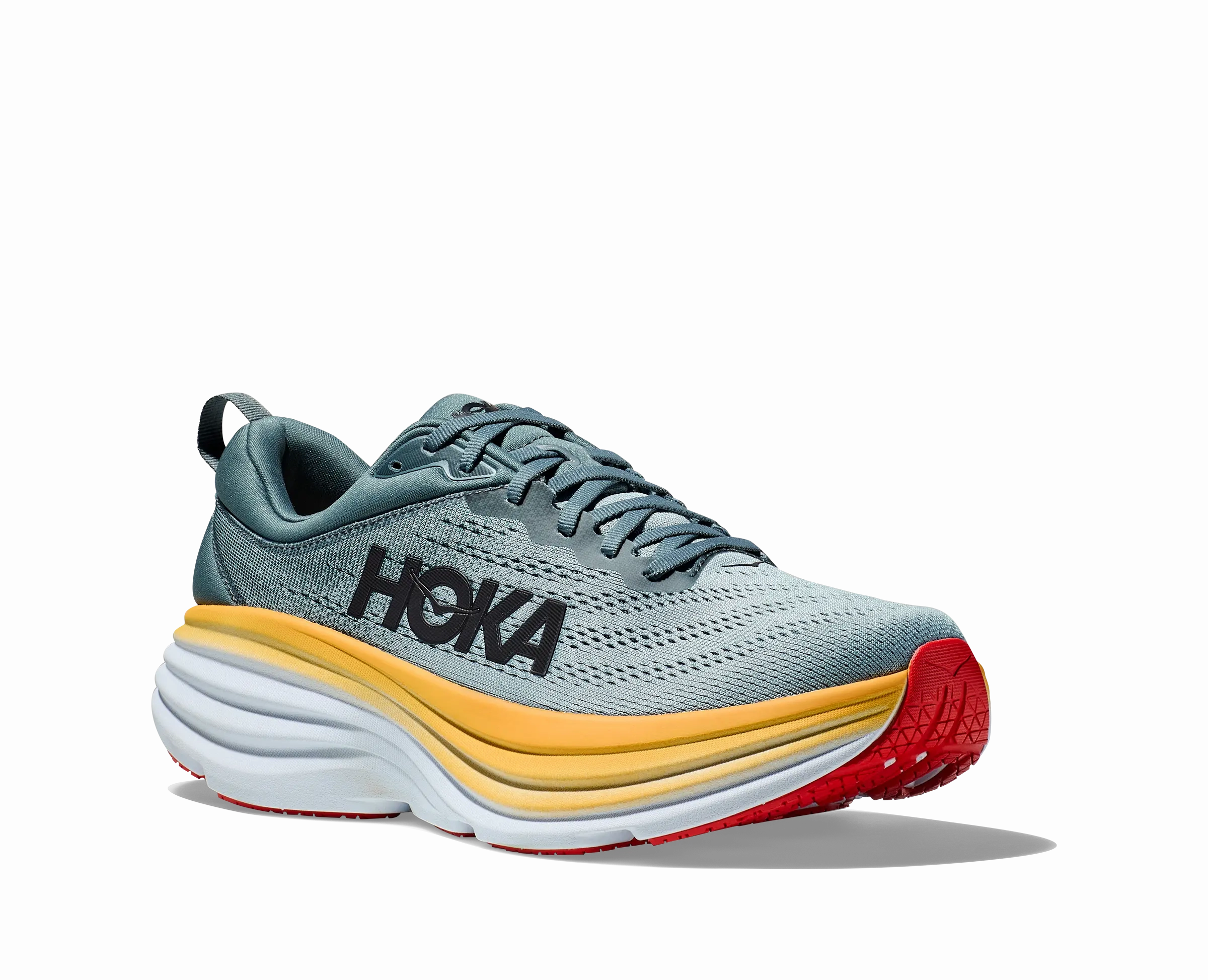 Sam's Shoes Mens Hoka Bondi 8  Ultra-Cushioned for a Smooth, Balanced Ride