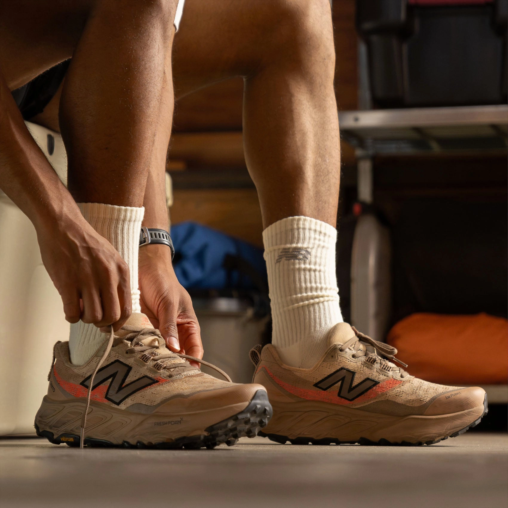 Mens New Balance Fresh Foam X Hierro v9 (Wide) New Balance Classic Mens