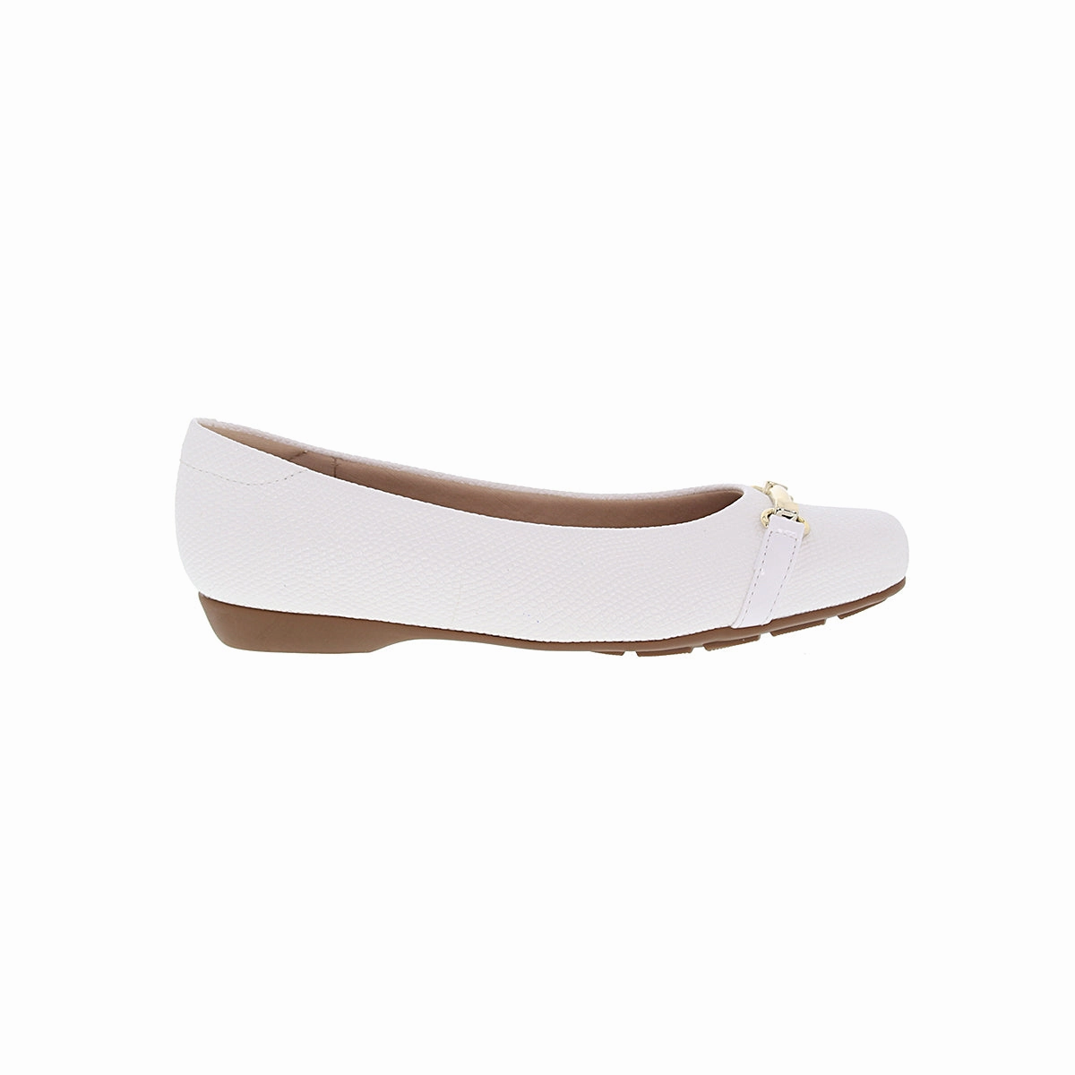 Flat Shoe With Ankle Strap Modare 7016.463 Women Fashion Flat Shoes in Off White