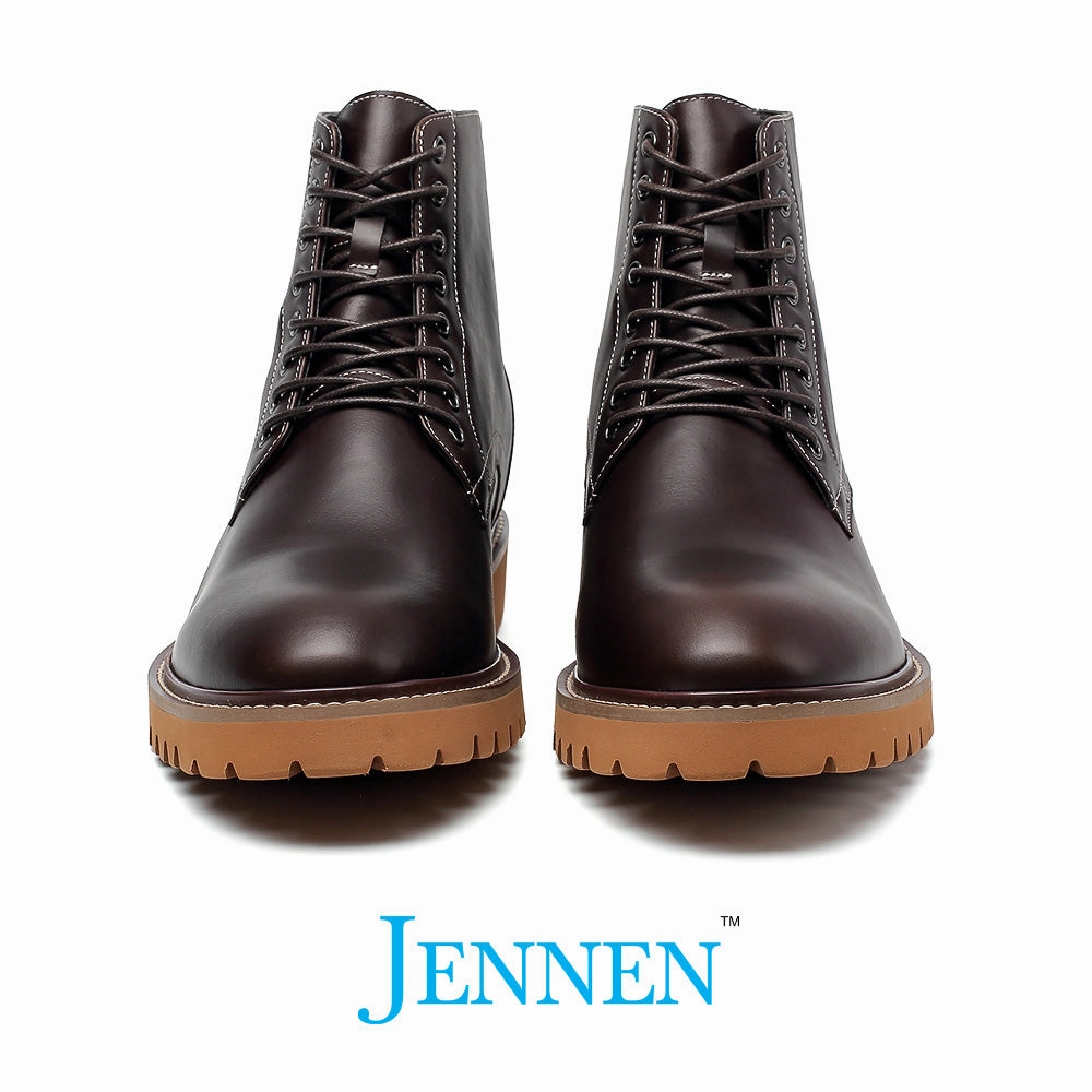 Mr. Hoffmeister 7cm | 2.8 inches Lace-Up Height Increasing Boots Felt Bottom Wading Boots