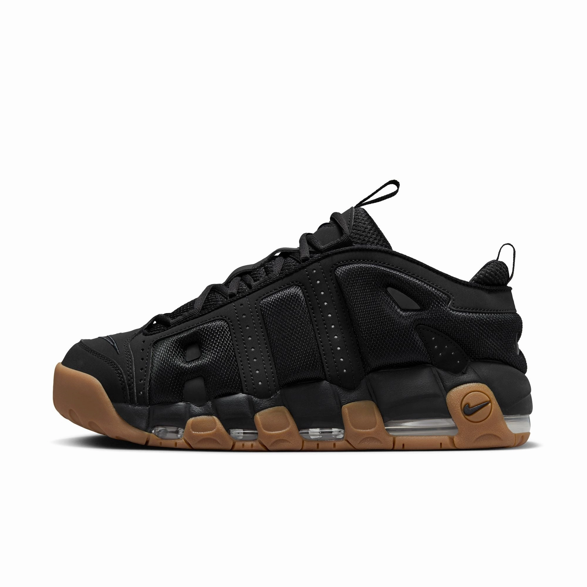Dsw Shoes Asics MENS NIKE AIR MORE UPTEMPO LOW (BLACK/GUM MED BROWN)