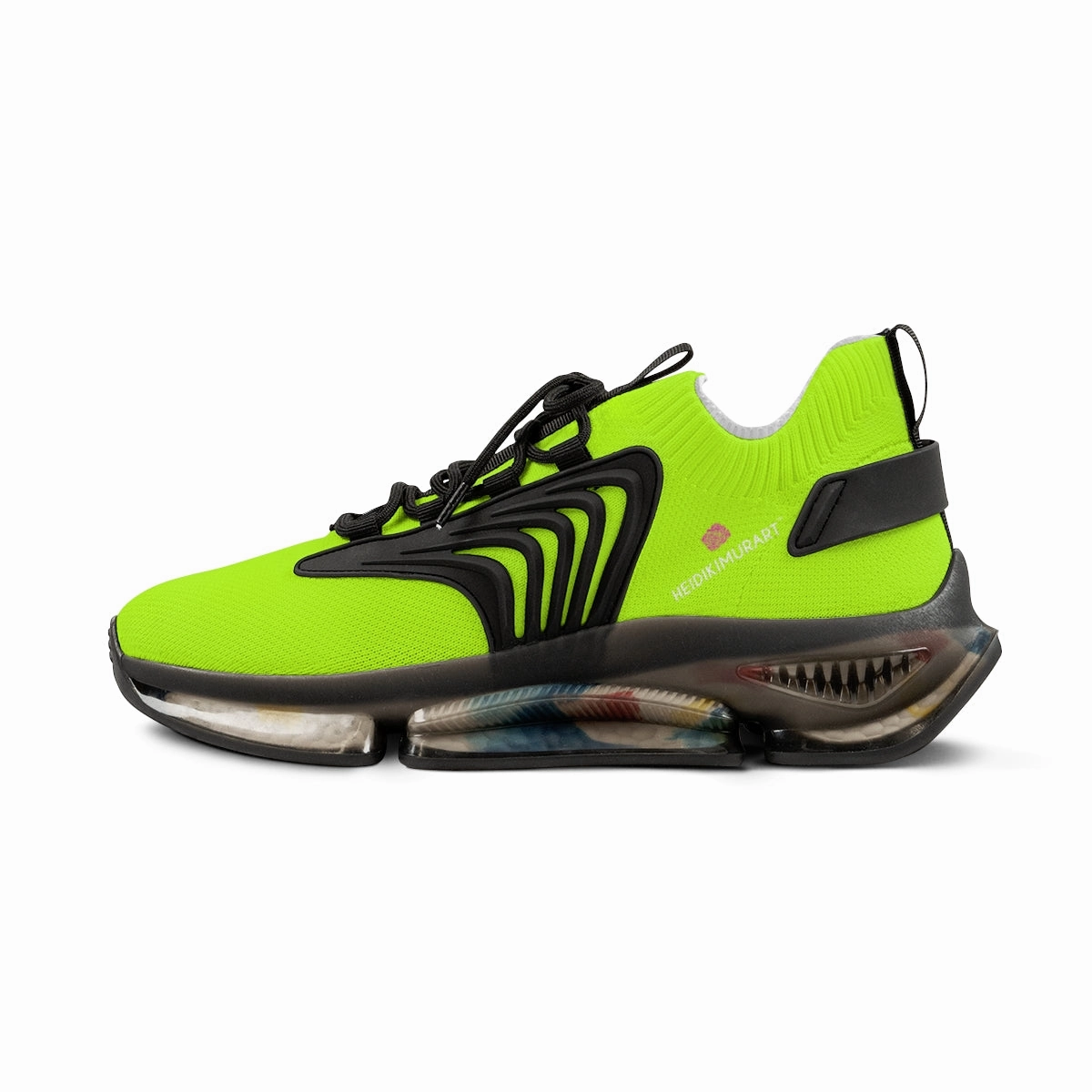 Cowboy Croc Boots Neon Green Color Men's Shoes, Best Green Color Premium Comfy Men's Mesh Sports Sneakers Shoes Footwear