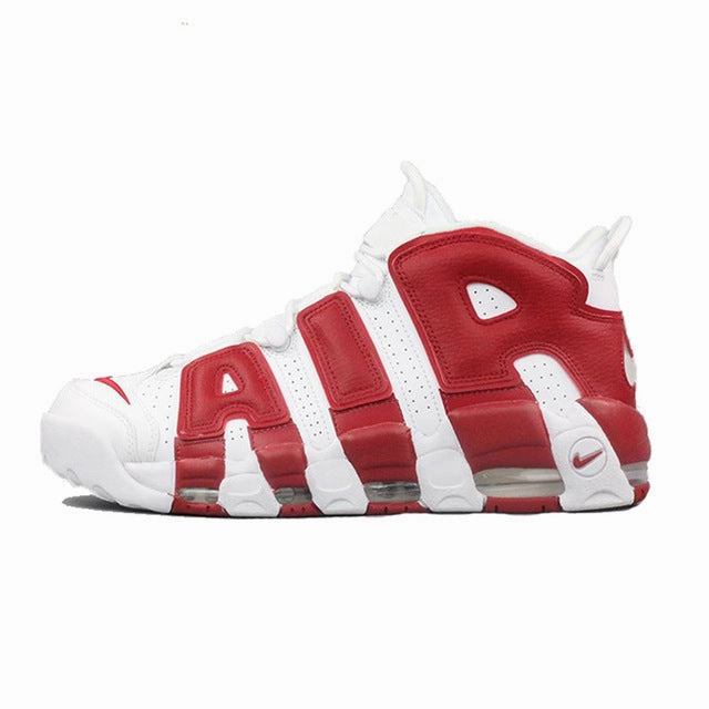 Asics Comfort Running Shoes New Arrival Authentic Nike 2018 Hot Sell Air More Uptempo Men's Breathable Basketball Shoes Sports Sneakers
