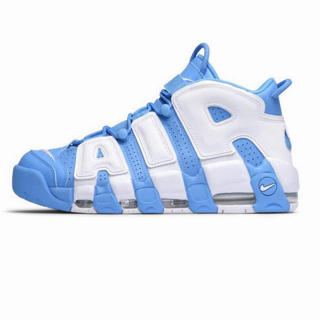 New Arrival Authentic Nike 2018 Hot Sell Air More Uptempo Men's Breathable Basketball Shoes Sports Sneakers Cool Asics Shoes