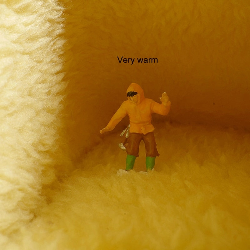 Waterproof Golf Shoes Clearance New Arrival Women&#39;s Winter Shoes Solid Plaid Thick Soled Home Slippers Mixed Colors Female&#39;s Down Slippers Waterproof Slippers