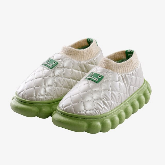 New Arrival Women&#39;s Winter Shoes Solid Plaid Thick Soled Home Slippers Mixed Colors Female&#39;s Down Slippers Waterproof Slippers Cloudwander Waterproof Hiking Shoe