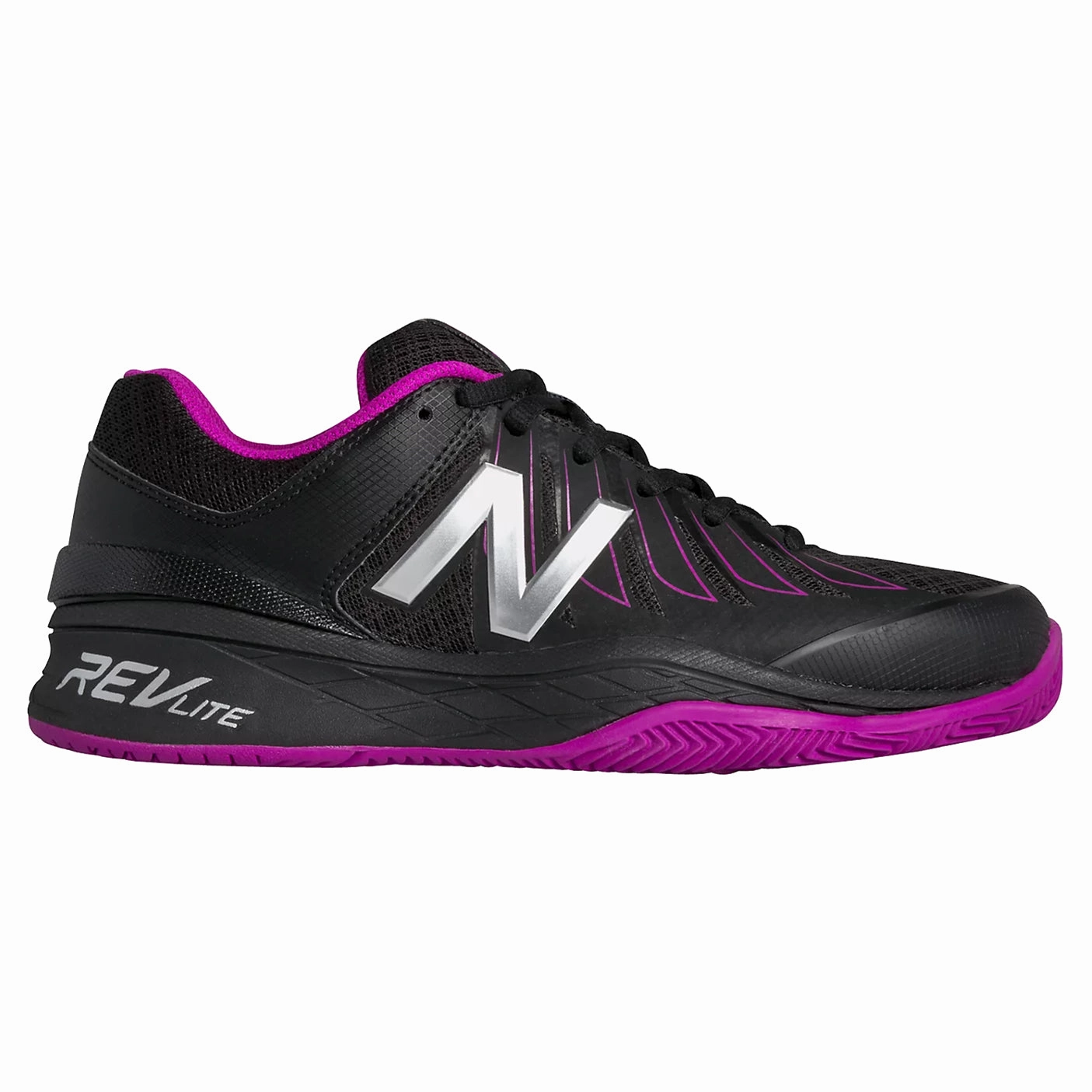 410 V8 New Balance New Balance 1006 Black with Pink Womens Tennis Shoes