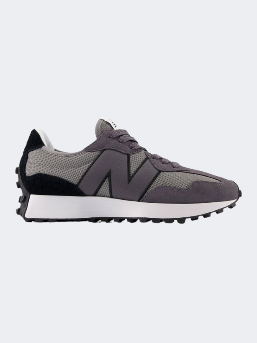 New Balance 327 Men Lifestyle Shoes Grey/Black/White Most Popular New Balance Shoes