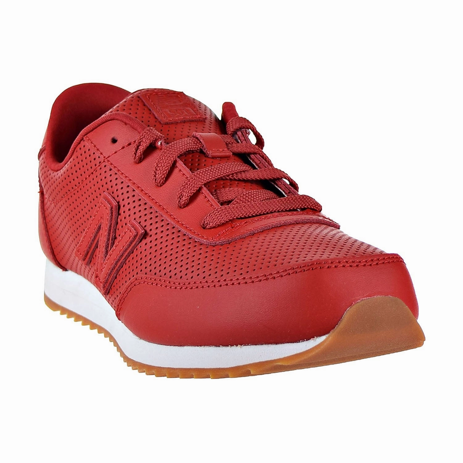 New Balance 501 Ripple Sole Kid's Shoes Team Red New Balance Green Gold