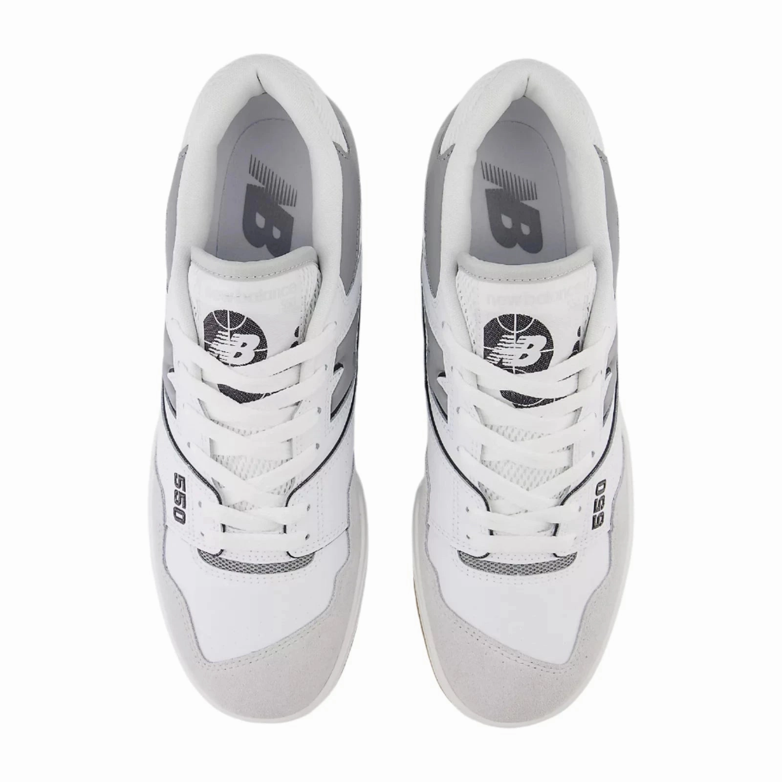 Mens Shoes New Balance NEW BALANCE 550 Shoes White/Slate Grey/Brighton Grey