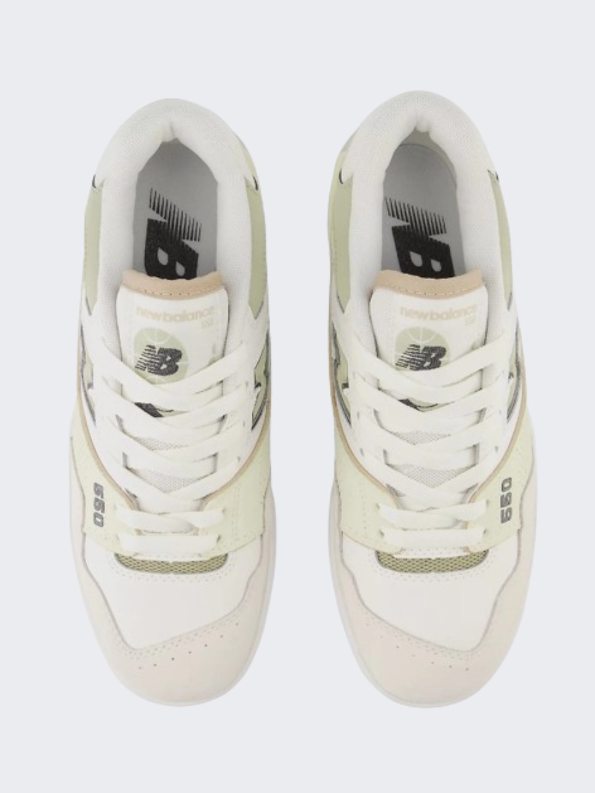 New Balance 550 Women Lifestyle Shoes Sea Salt/Turtledove 524 New Balance