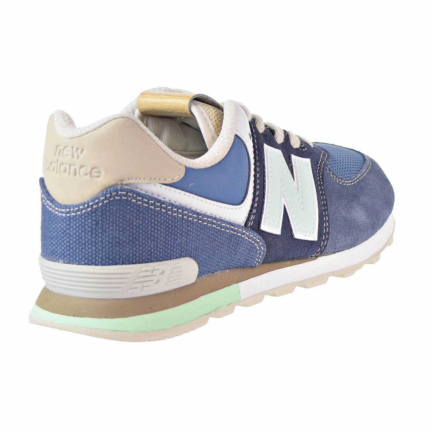 New Balance 574 Core Big Kid's Shoes Blue/Green New Balance Vongo V7 Release Date