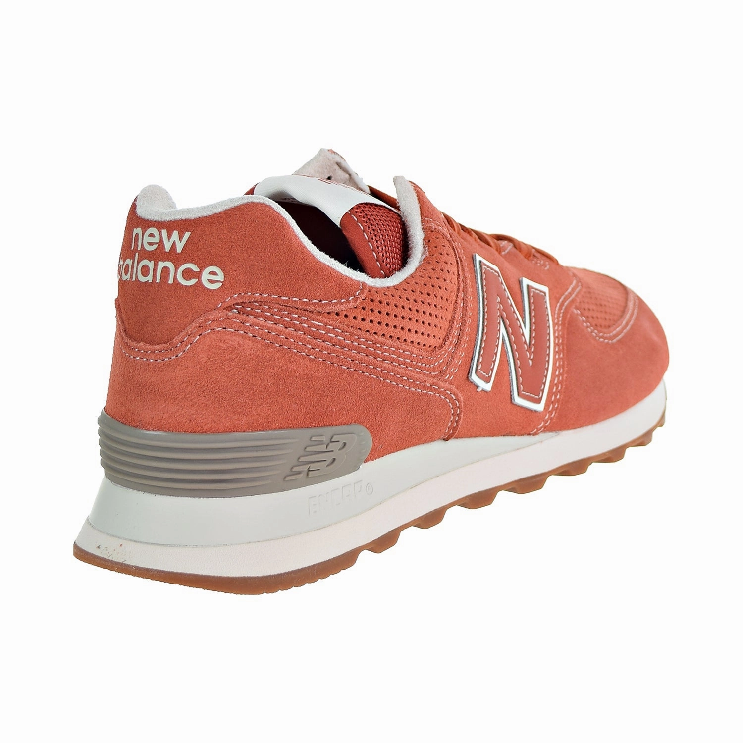 Men's New Balance Trail Running New Balance 574 Suede Men's Shoes Vintage Russet Orange