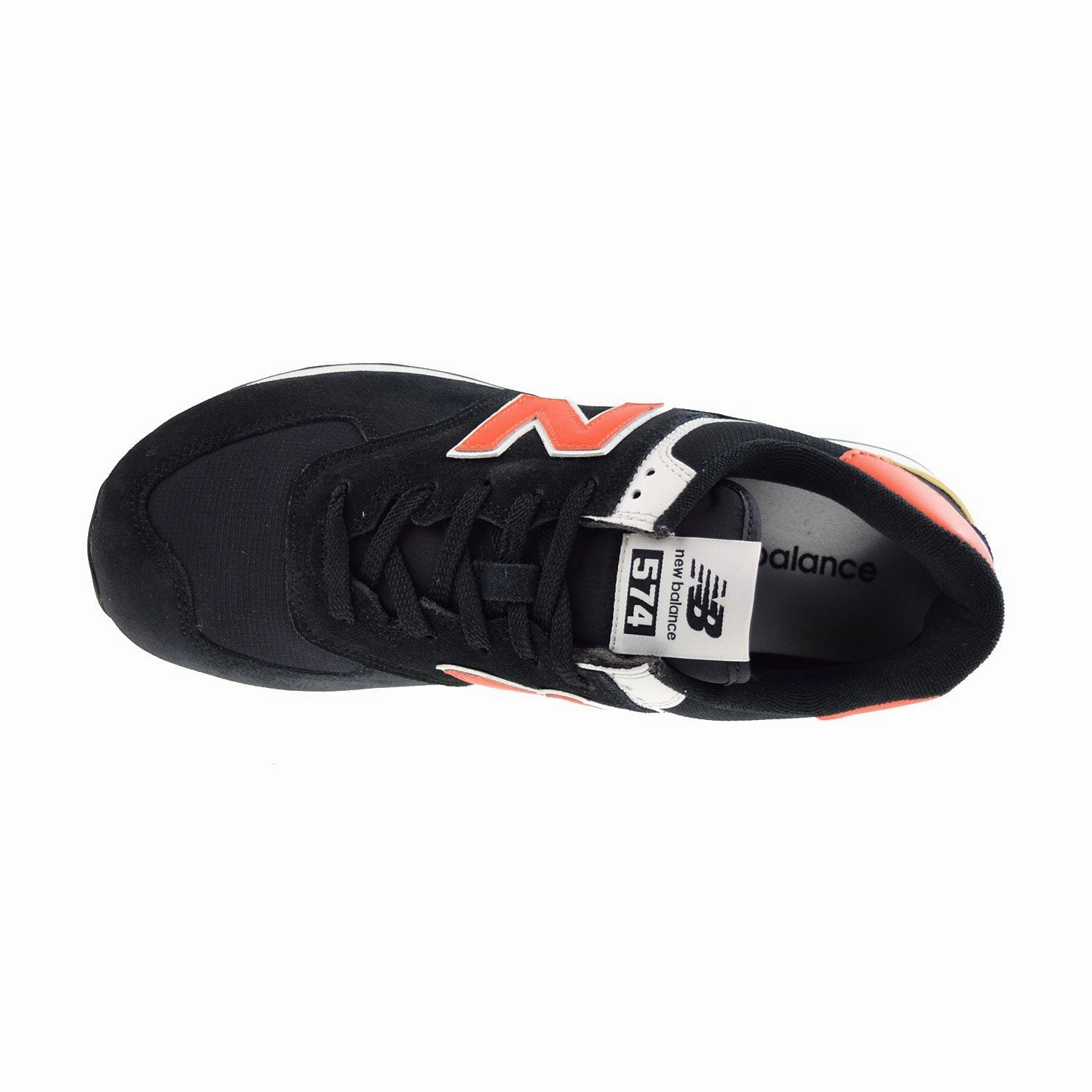 New Balance 1010 Tiago New Balance 574 (Xtra Wide4E) Men's Shoes Black-Orange