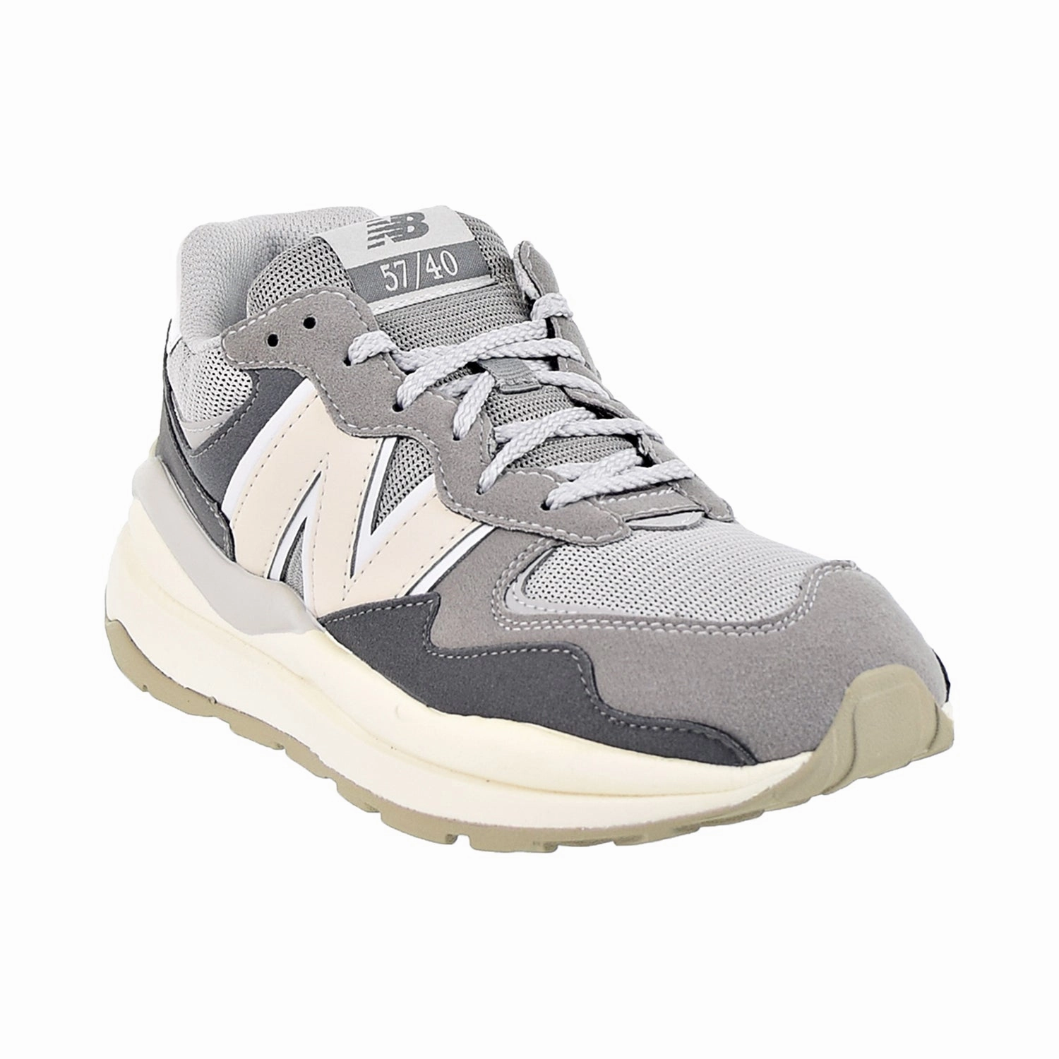 New Balance 557 New Balance 57/40 Big Kids' Shoes Grey-Beige