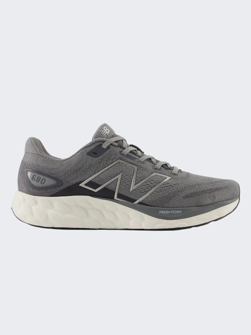 New Balance Gore-tex Waterproof New Balance 680 Men Running Shoes Grey/Magnet/ Silver