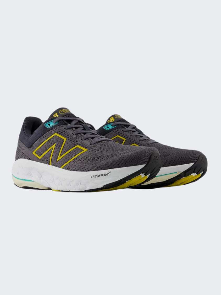 New Balance 860 Men Running Shoes Magnet/Lemon/Jade New Balance Circuit