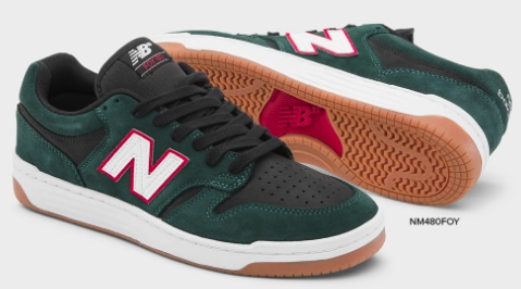 How To Clean New Balance 574 New Balance - Numeric 480 Shoes | Green Black (Jamie Foy)