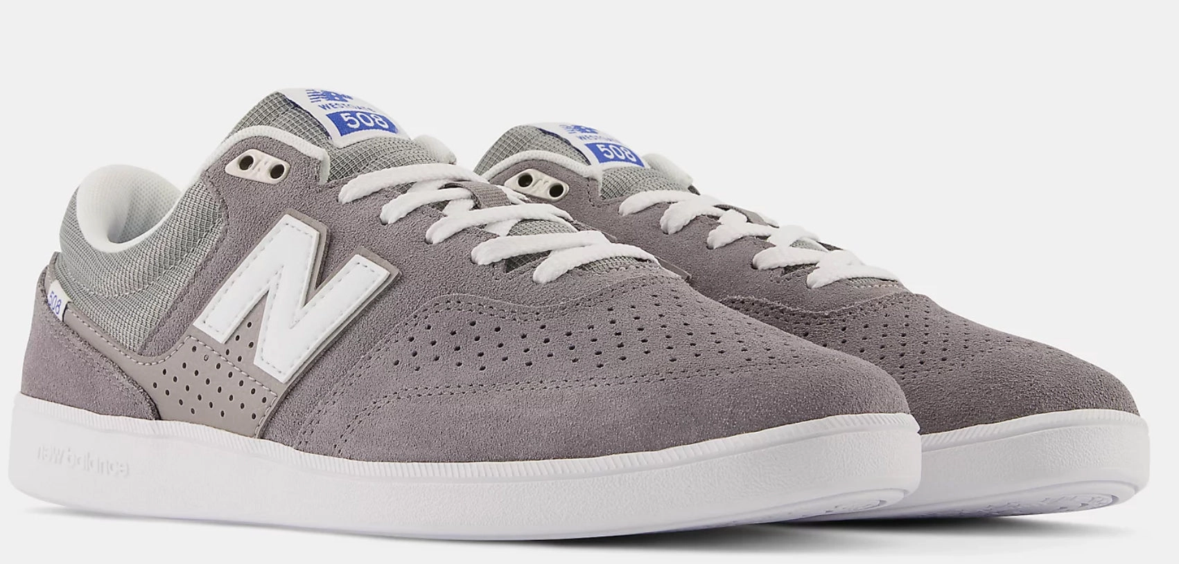 New Balance - Numeric Brandon Westgate 508 Shoes | Grey White New Balance Mens Runners