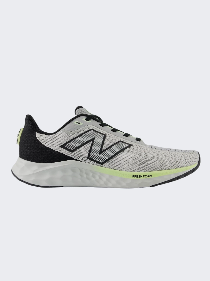 New Balance Arishi Men Running Shoes Raincloud/Black/Lime New Balance Shoes Sale Mens