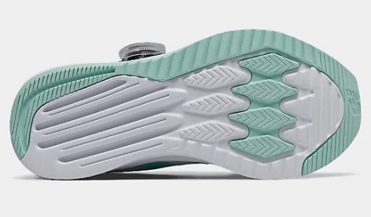 Colors Be The Palette New Balance New Balance Bali Blue Fuel Core Reveal Youth Sneaker