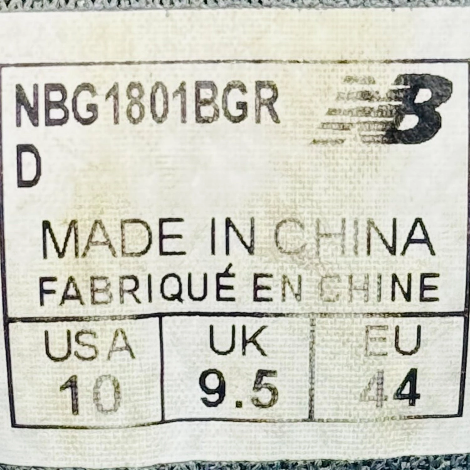 New Balance 1906 Cream New Balance Breeze Spikeless Golf Shoes (Size 44) - NBG1801BGR