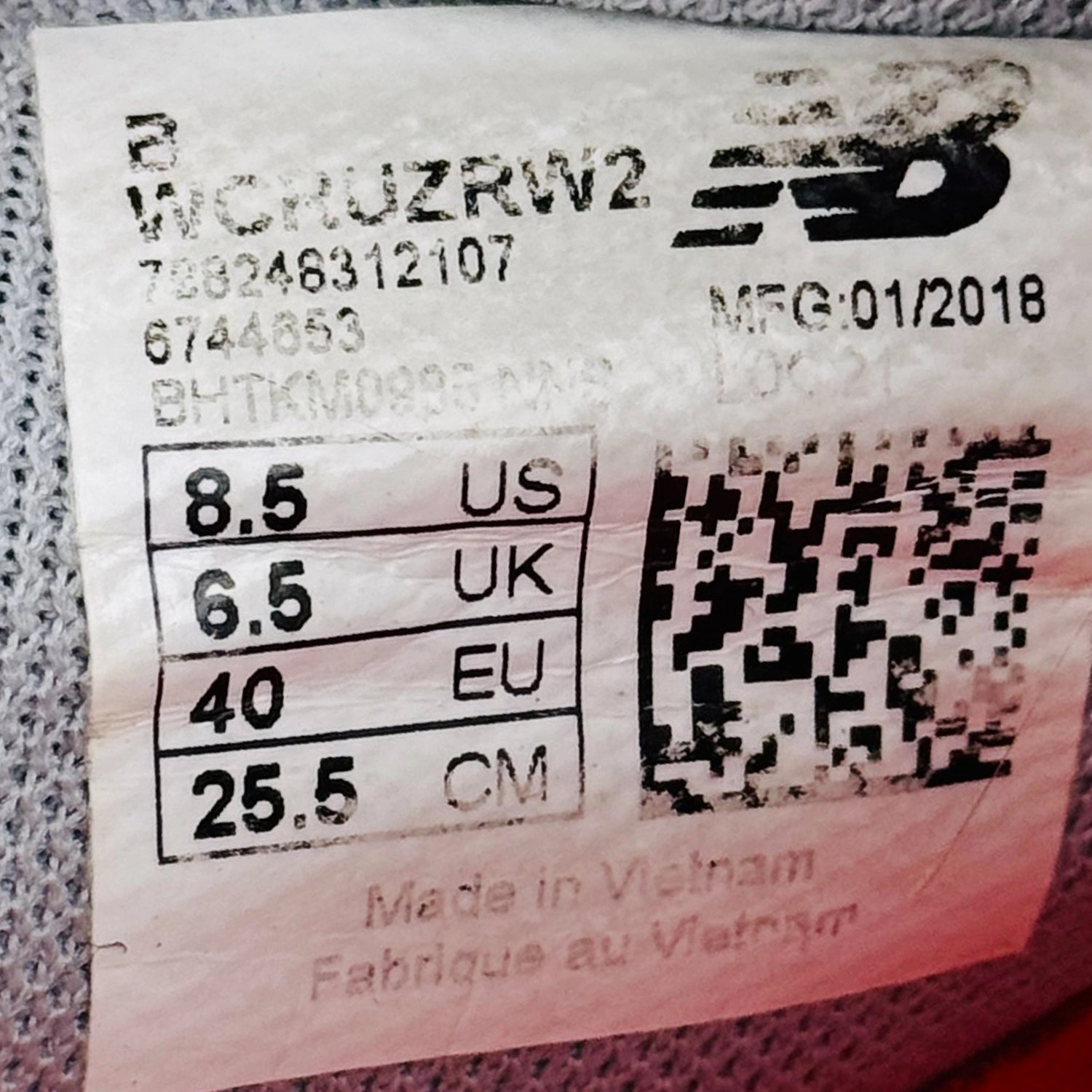 New Balance Fuel Cell Sc Trainer New Balance Cruz V2 Running Shoes (Size 40) - WCRUZRW2