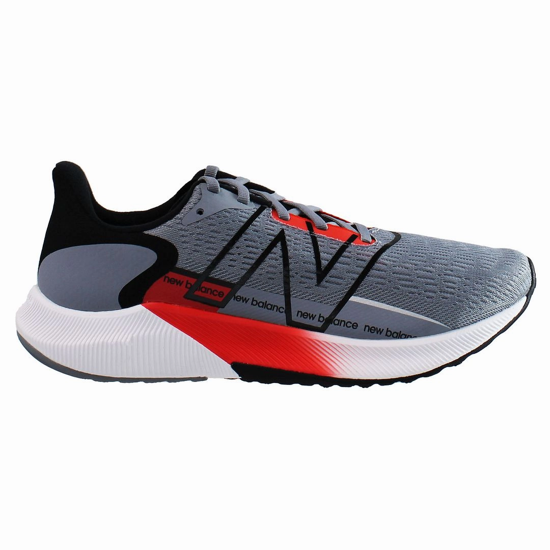Men's New Balance Wide Width New Balance FuelCell Propel V2 Mens Grey Running Shoes