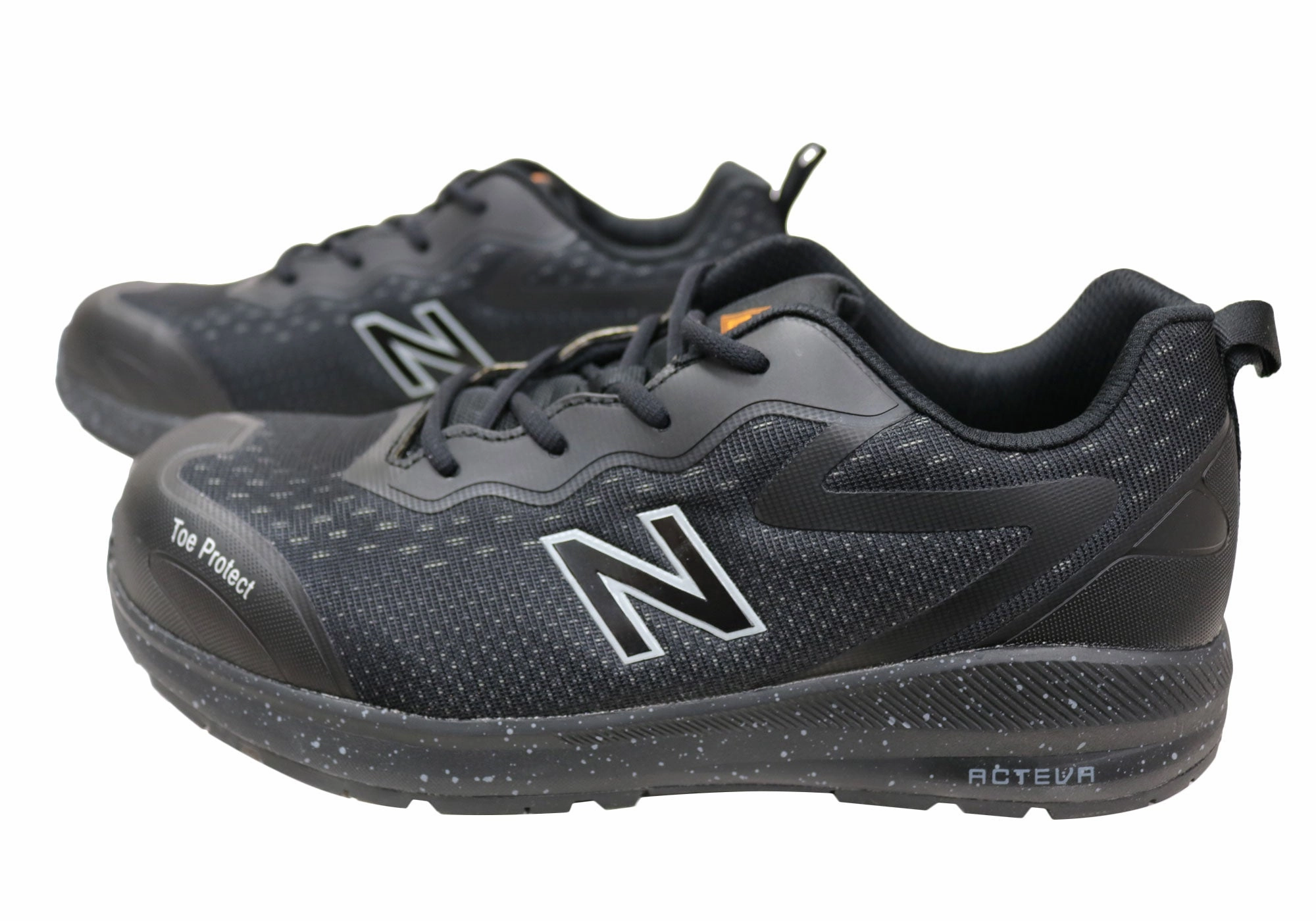 New Balance Logic Mens Composite Toe 2E Wide Work Shoes New Balance Leather Sneaker