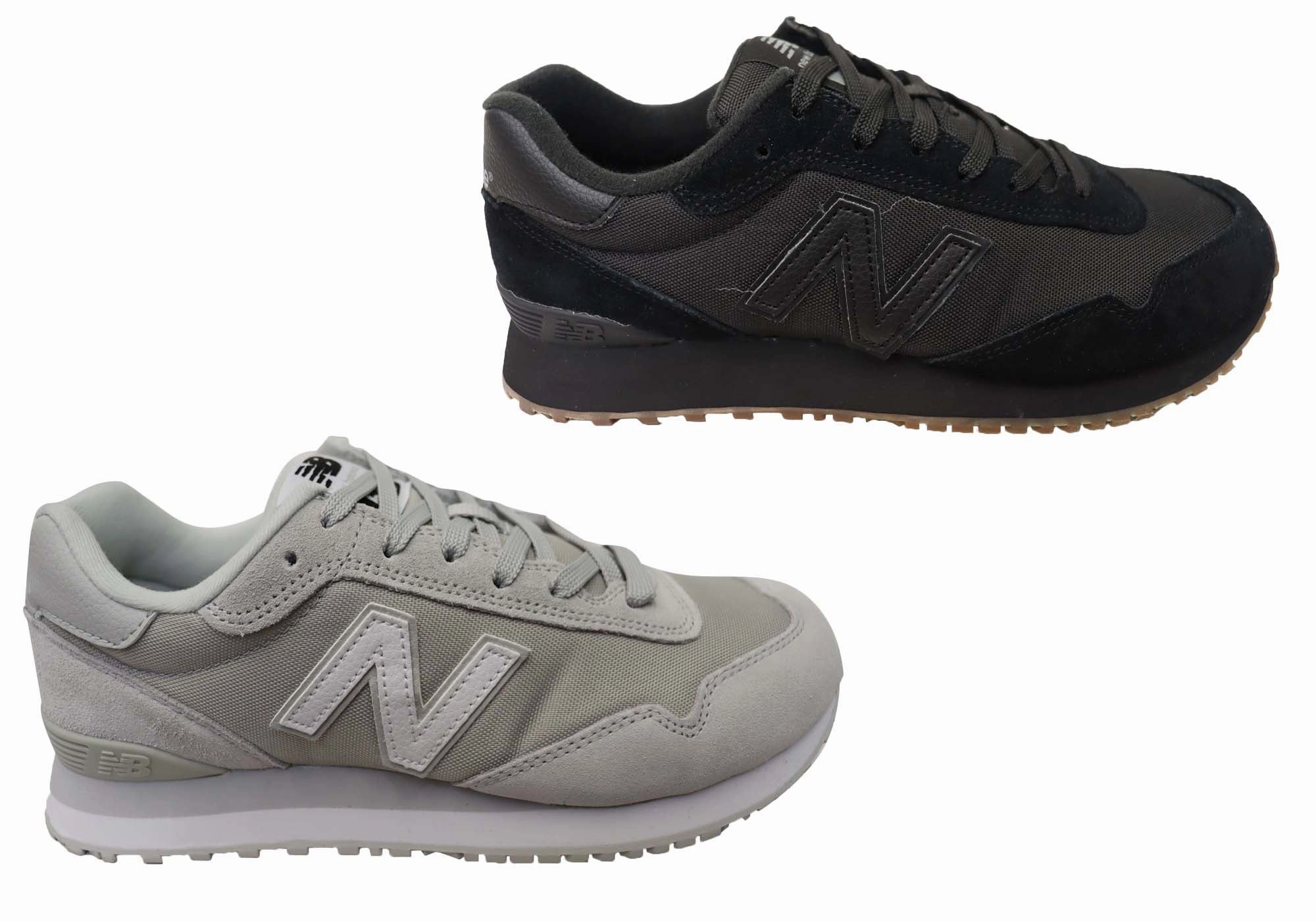New Balance Mens 515 Slip Resistant Comfortable Leather Work Shoes Gray New Balance Mens Shoes