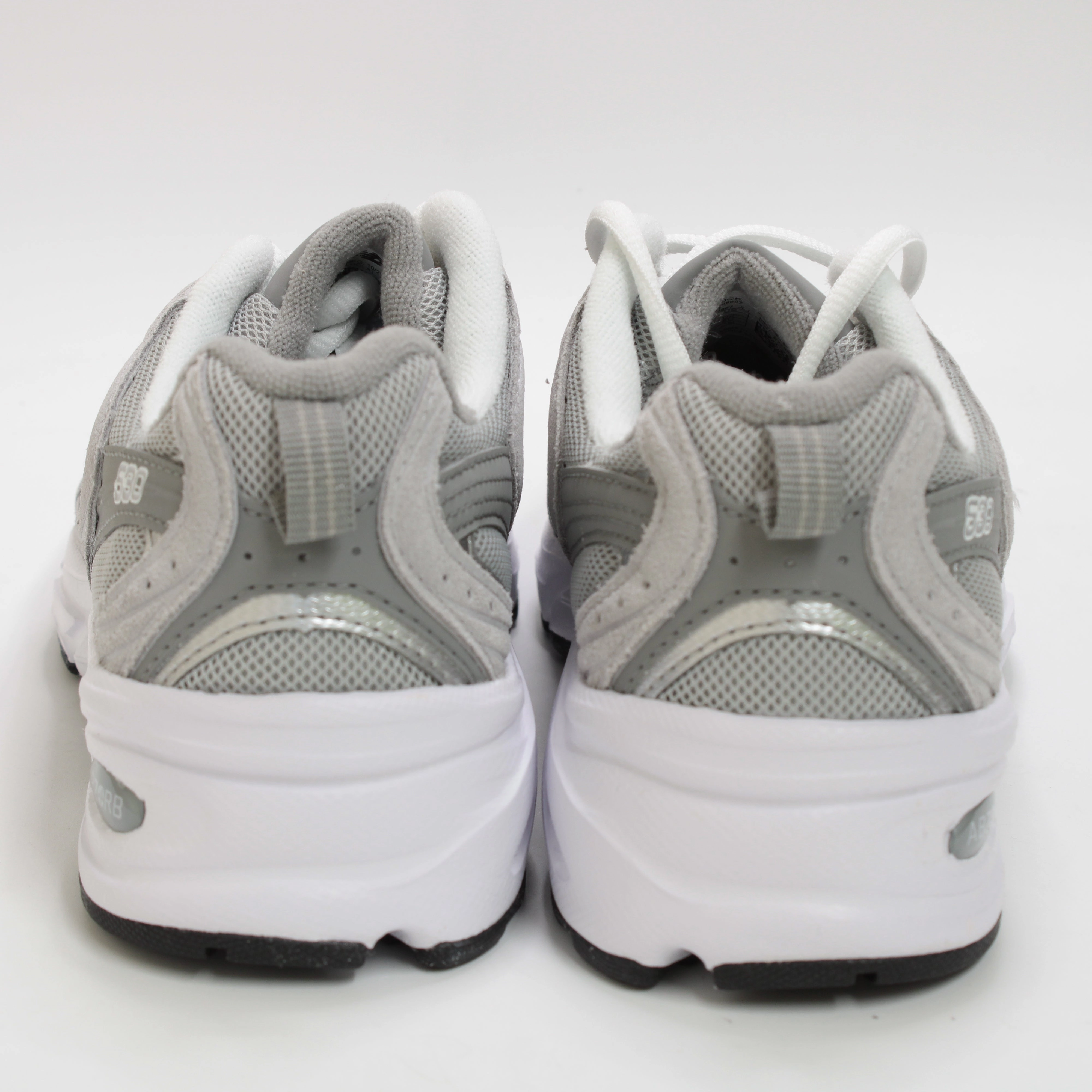 New Balance Unisex-child 4040 V7 Rubber-molded Baseball Shoe New Balance MR530 Raincloud Grey White Trainers