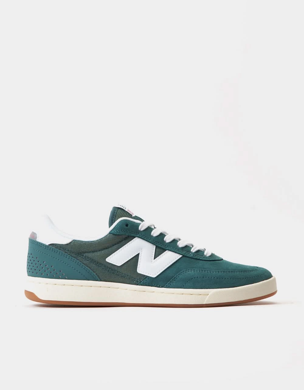 New Balance Mens Shoes Leather New Balance Numeric 440 V2 Skate Shoes - Spruce/White