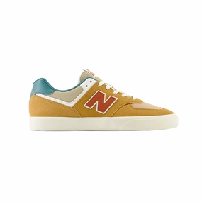 New Balance Shoes Discount Code New Balance Numeric 574 Shoes - Tan / Vintage Teal (NM574VWH)