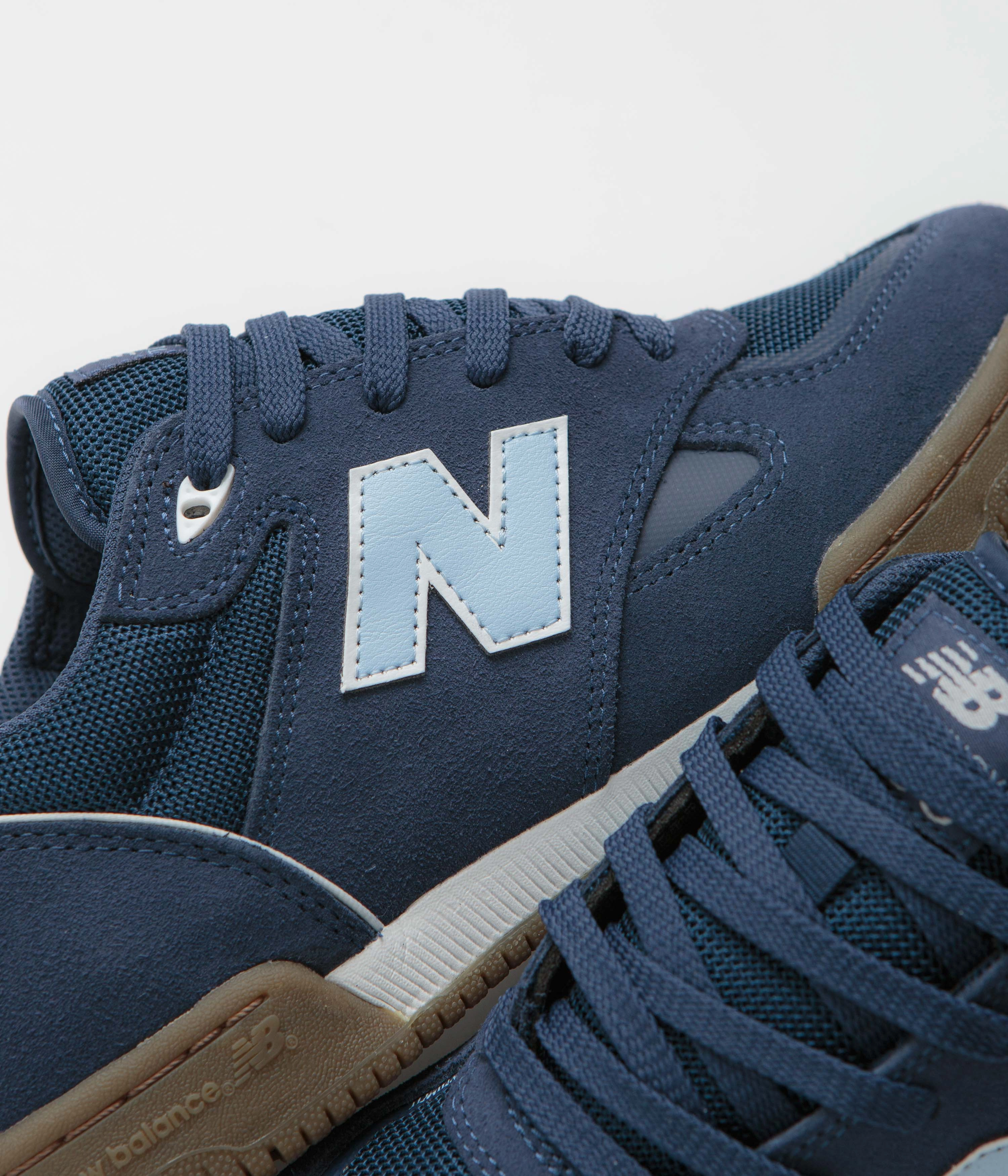 New Balance 574 Yellow Blue New Balance Numeric 600 Tom Knox Shoes - Navy / Gum